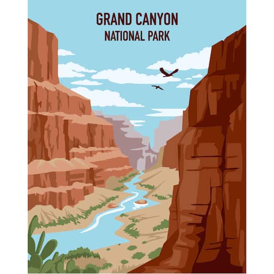 Grand Canyon Paint-by-Number Kit by Artist's Loft®